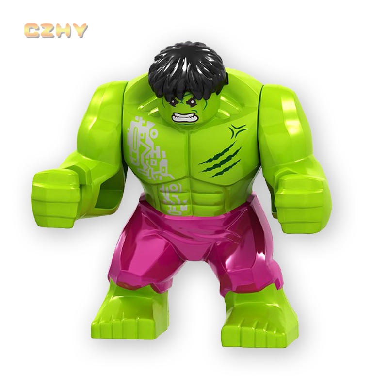 ของเล่นตัวต่อ ฟิกเกอร์ Green Hulk ขนาดเล็ก ของขวัญ
