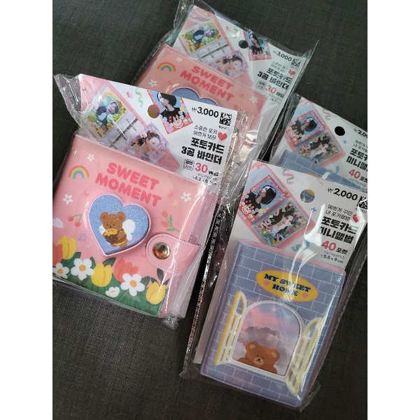 พร้อมส่ง 🇰🇷 Daiso/ Sanrio เกาหลี ☆ อัลบั้มรูป Collect Book