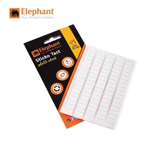 กาวดินน้ำมัน ตราช้าง สติ้กโก้ แท็กต์ Elephant Sticko Tact ขนาด 50 กรัม