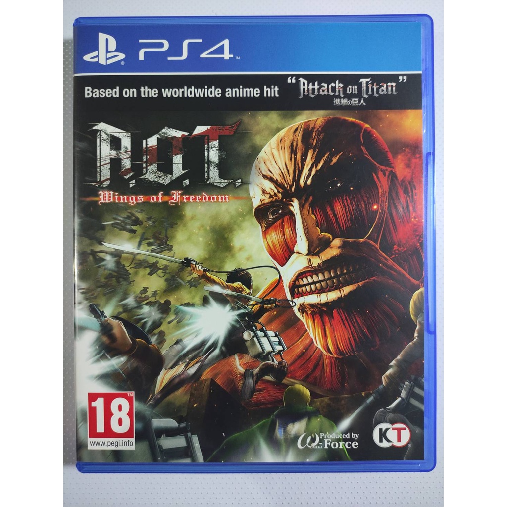 (มือ2) PS4​ -​ Attack on Titan : Wings of Freedom (Z2.EU)​