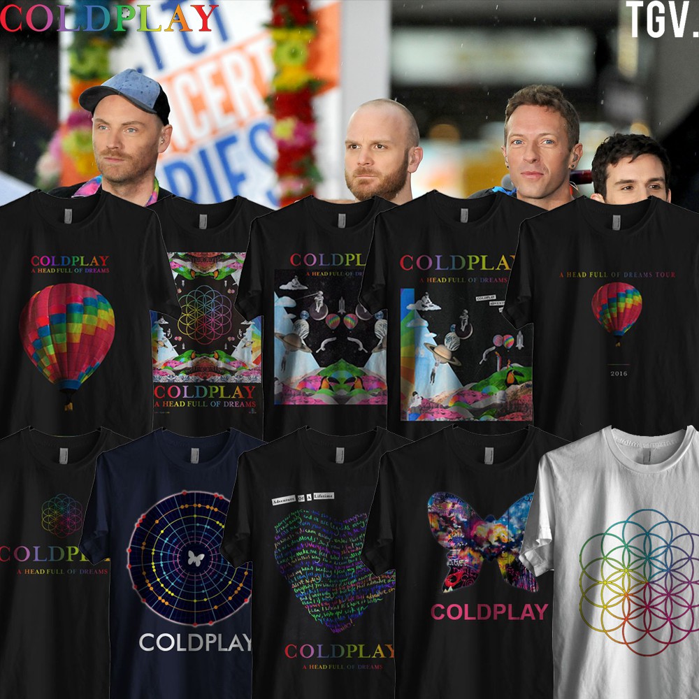 เสื้อยืด COLDPLAY***