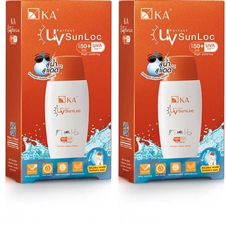 KA UV Perfect Sunloc SPF 50+ PA+++ 60ml.(2 ชิ้น) / เคเอ ยูวี เพอร์เฟค ซันล็อค เอสพีเอฟ50 พีเอ+++ 60มล.