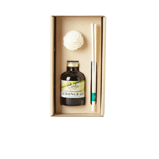 แจกโค้ด(B9W586CB ซื้อ 300.-ลด 45.-) PINTONATURAL ก้านไม้หอมปรับอากาศ 50ml. Aroma Reed Diffuser