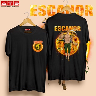 เสื้อเชิ้ต 2z&gt;T ท็อปส์ซู Unisex เจ็ดบาปมหันต์ Escanor ชายและหญิงเสื้อผ้าตัวละครเสื้อเสื้อยืด ~@o