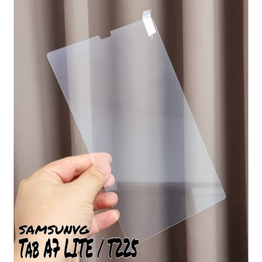 LAYER SAMSUNG TAB A7 LITE 2021 8.7 INC SM - T225 CLEAR TEMPERED GLASS ANTI-SCRATCH CLEAR GLASS FULL 