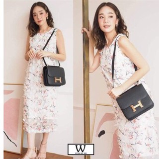 Dress Style by we แขนกุด maxi size S ลายดอกไม้ น่ารักคะของใหม่ new in pack