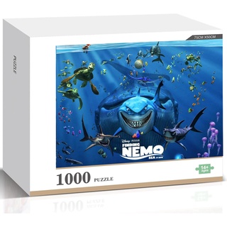 จิ๊กซอว์ปริศนา รูปแอนิเมชั่น Pixar Finding Nemo เหมาะกับของขวัญ สําหรับผู้ใหญ่ และเด็ก ตกแต่งบ้าน จํานวน 1000 ชิ้น