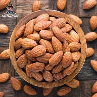 อัลมอนด์เม็ด อบ พร้อมทาน รสธรรมชาติ ไม่น้ำมัน ไม่เกลือ 1 kg. (Roasted Almonds)