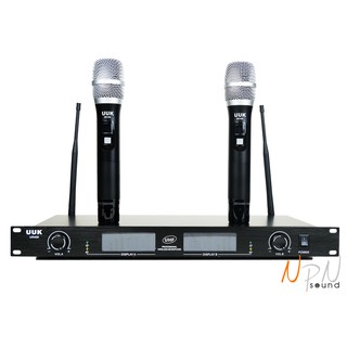 ไมค์ลอยuuk ur400ไมโครโฟน UUK ไมค์เสียงดี ย่านความถี่ UHF microphone wireless