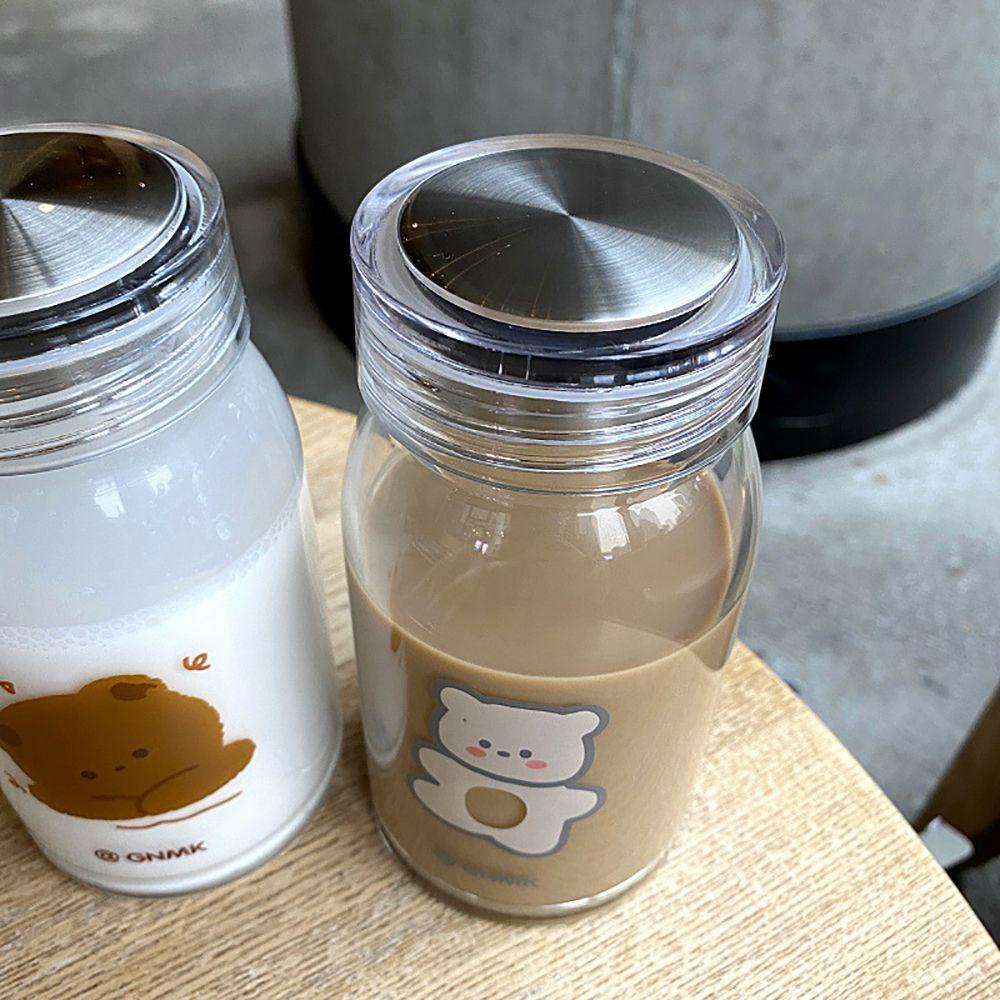 Possney ถ้วยทนความร้อน Leakproof 450ML แก้วกาแฟ Drinkware รูปที่ 6