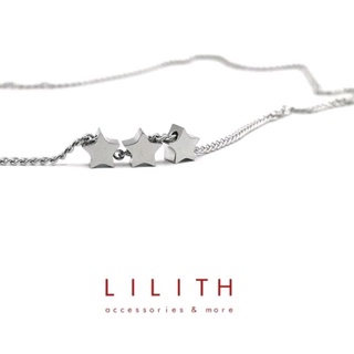 Lilith - Triple Star Necklace