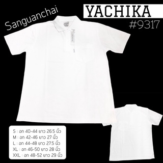 เสื้อโปโล เสื้อยืดโปโล เสื้อยืดคอปก Yachika ทรงตัวปล่อย #9317 พร้อมส่ง