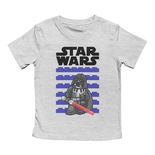 เสื้อยืดคอกลมเสื้อยืด พิมพ์ลาย STAR WAR สําหรับเด็กผู้ชาย และผู้หญิง อายุ 1-10 ปีS-4XL