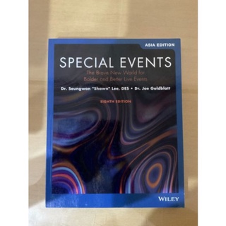 Special Events: The Brave New World for Bolder and Better Live Events, 8th Edition, Asia Edition by Seungwon Lee (Wiley)