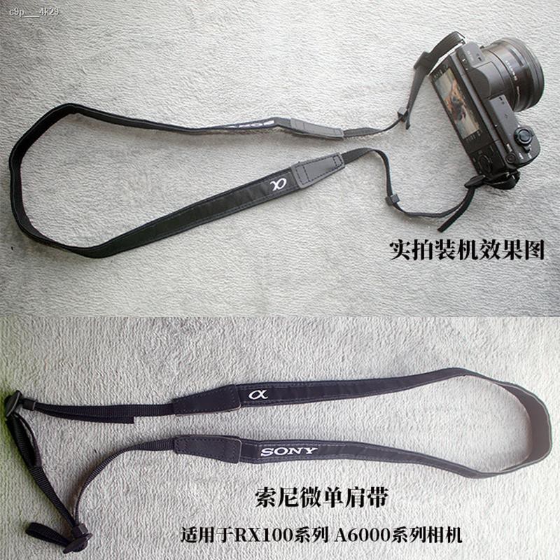 Camera lanyard ۩สายไมโครสายเดี่ยวสำหรับ Sony RX100m6 m7 A6100 A6300
