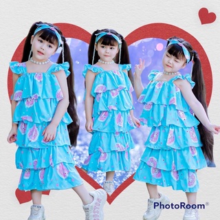 เดรสชั้นตามรูปมาพร้อมผ้าคาดผม