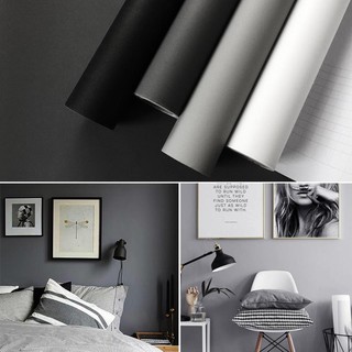 JT5 self adhesives tape wallpaper plain color matte