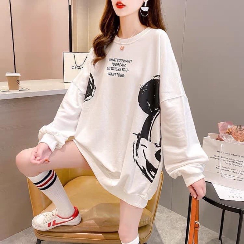 Sweater Oversize มิกกี้