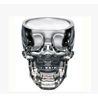 แก้วช็อทเล็ก หัวกะโหลกใส Crystal Head Shot Glass (มี 4 ขนาด 50-80-150-300 ml.)