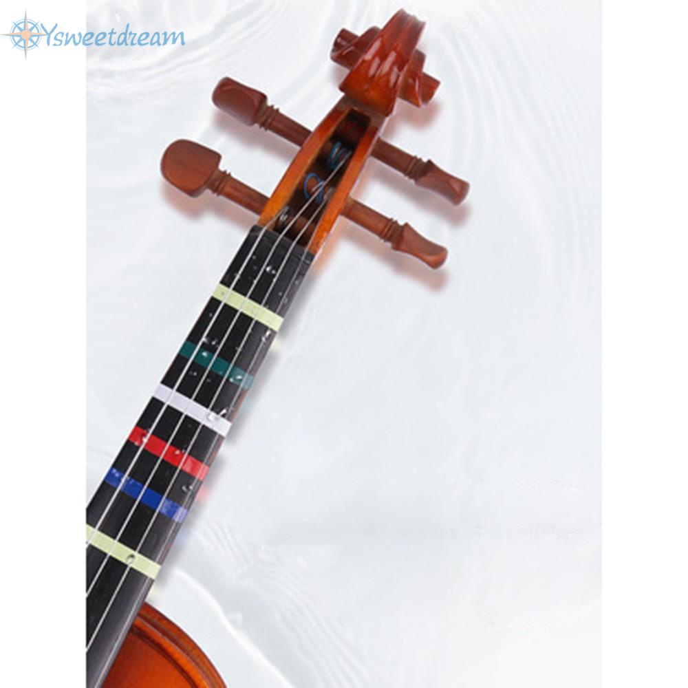 เทปสติ๊กเกอร์ Fretboard Positions 66 เมตรสําหรับติดไวโอลิน