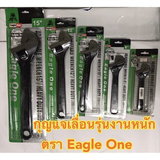กุญแจเลื่อน รุ่นงานหนัก ตรา อีเกิ้ล วัน(Eagle One)