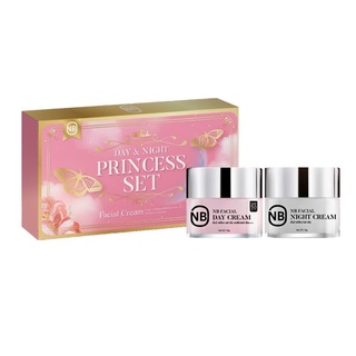 ครีมเอ็นบี ครีมNB Princess set day&amp;night ครีมครูเบียร์ ครีมเนเงิน / สบู่NB SERUM SOAP สบู่เนเงิน สบู่ครูเบียร์ 60g.