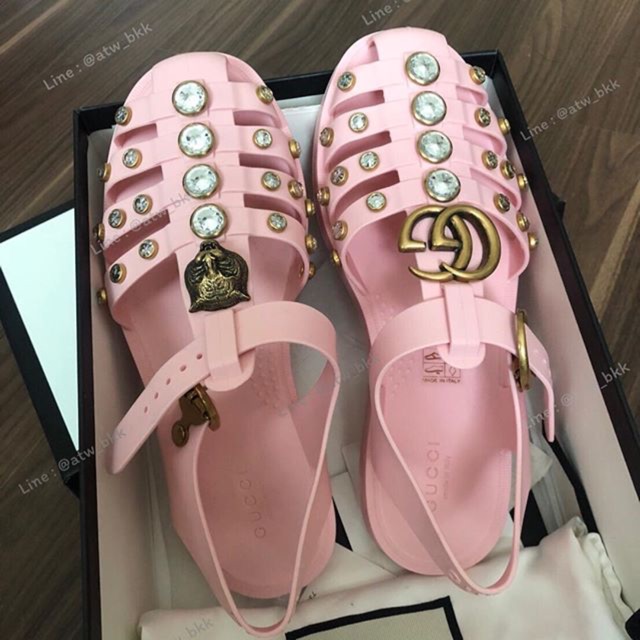 NEW Gucci Rubber Sandals