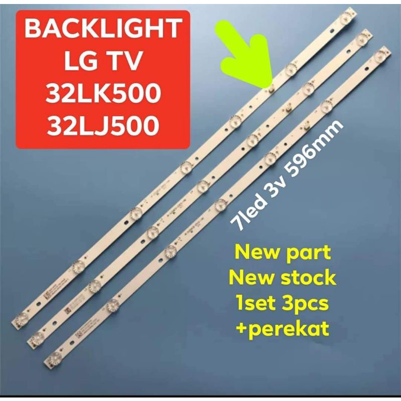 LED BACKLIGHT BL TV LG 32LK500 32LJ500 32LK500D 32lK5000 32LK500BPTP 32LK500BPTB
