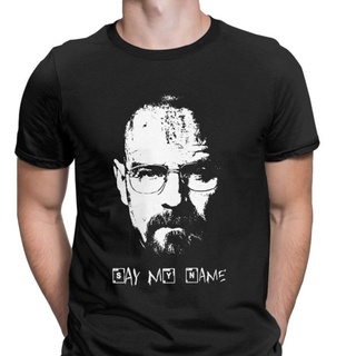 เสื้อยืดคอกลม แขนสั้น ผ้าฝ้าย 100% พิมพ์ลาย Tell Me My Name Breaking Bad Walter ทรงหลวม สีขาว แฟชั่นสําหรับผู้ชาย คู่รัก