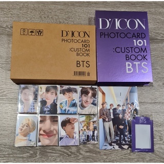 BTS DICON PHOTOCARD CUSTOM BOOK ขายแยกเมม ✅พร้อมส่ง ของแท้💯 ⚠️อ่านรายละเอียดก่อนสั่งซื้อนะคะ