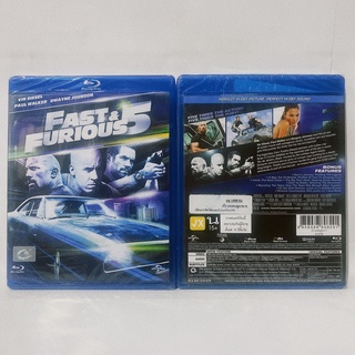 Media Play Fast &amp; Furious 5 (New Sleeve)/ เร็ว แรงทะลุนรก 5 (ปกใหม่) (Blu-Ray) / S15107R