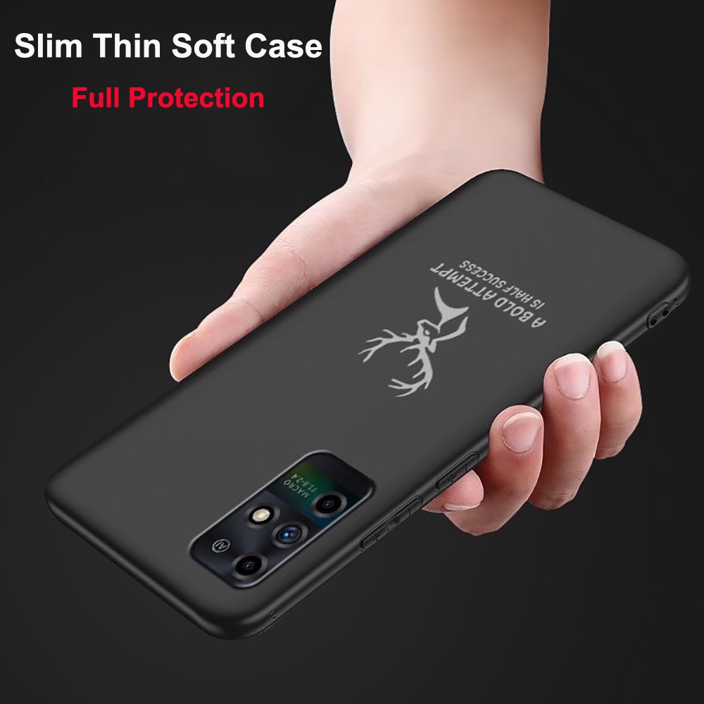 สําหรับ ZTE Voyage 10 ฝาหลังสําหรับ Voyage 20 30 Pro HD Deer Soft TPU ป้องกันสําหรับ ZTE Voyage10 75