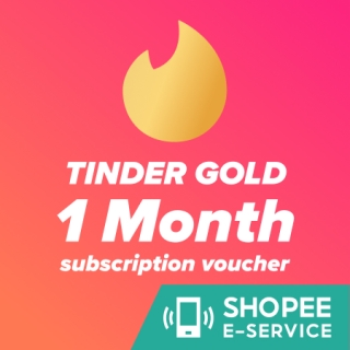 [EVoucher] Tinder : ทินเดอร์โกลด์ - Gold 1 Month