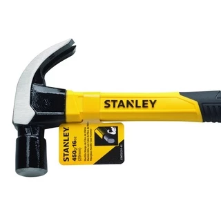 STANLEY ค้อนหงอน ด้ามไฟเบอร์กลาส 16 ออนซ์ รุ่น STHT51391