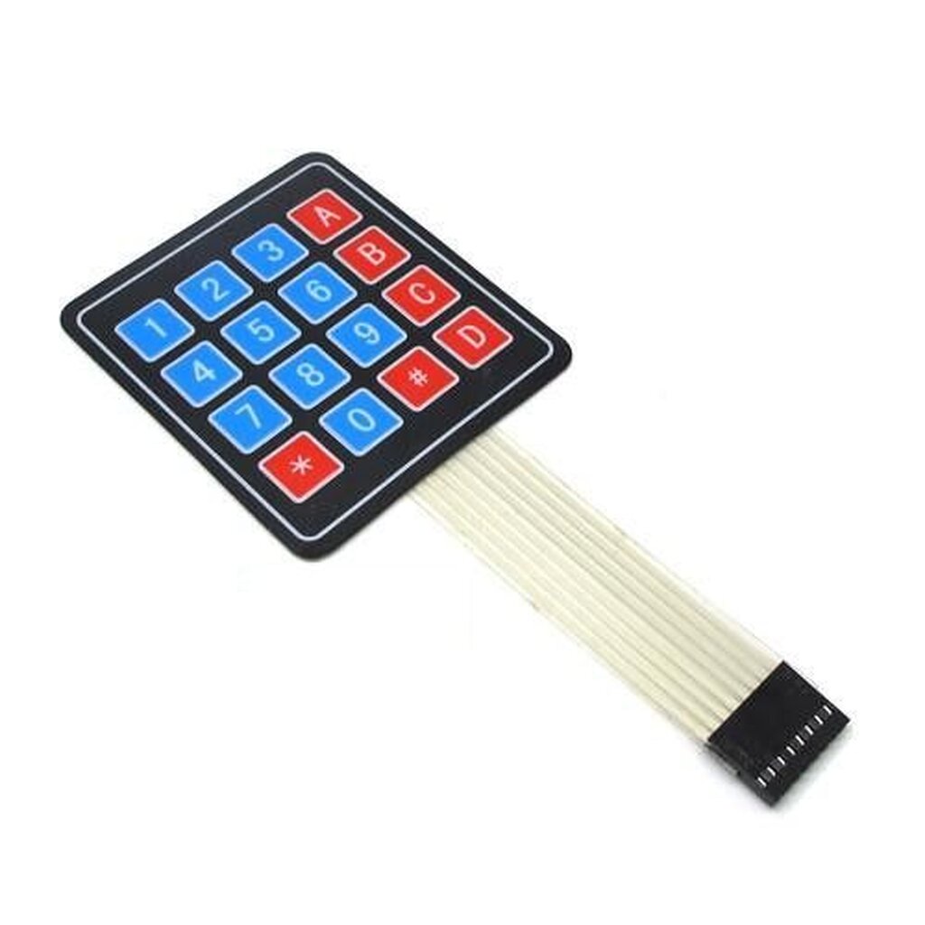 4×4 Matrix Membrane Keypad for Arduino