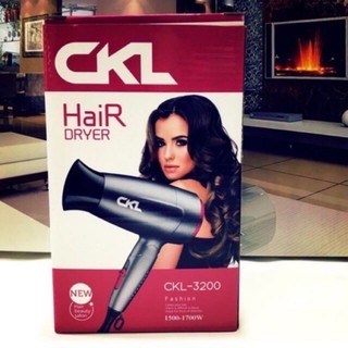 ใหม่ล่าสุด ไดร์เป่าผม CKL-3200 1500-1700W