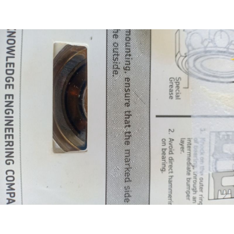 Skf แบริ่ง Enduro 6300 z c3 ไฟเบอร์ฮับ depan rgv rgx