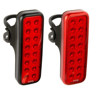 KNOG ไฟท้ายไบเดอร์ม๊อบวีคิตกริ๊ด BLINDER MOB V KID GRID, แบบยาว 16 จุด,