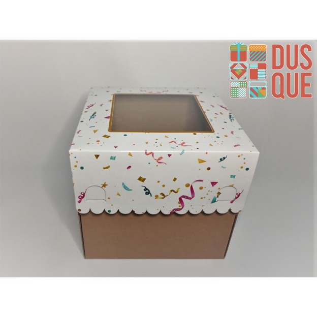 PARTY TART BOX 22x22x20 / 22 x 22 x 20 (1 ชิ้น)