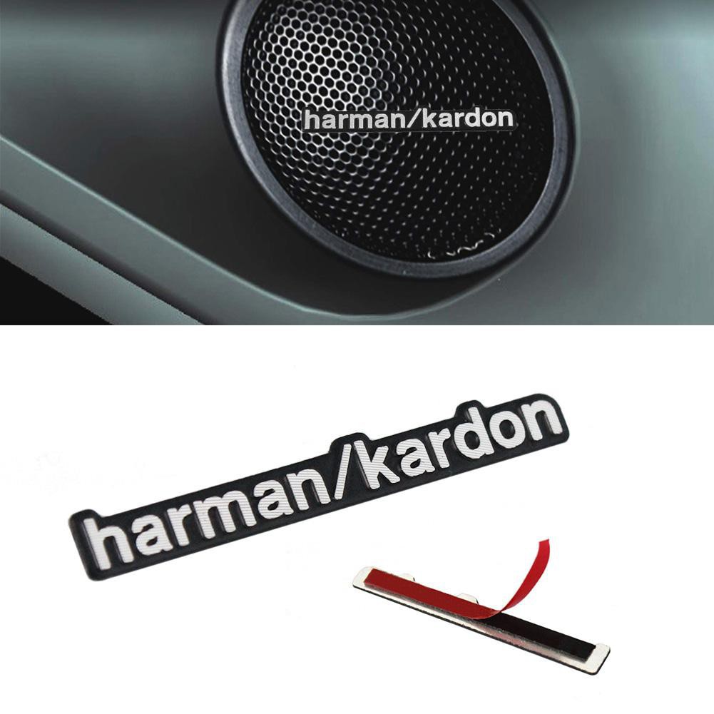 สติกเกอร์ติดป้าย Harman Kardon Emblem สำหรับเครื่องเสียงรถยนต์ BMW VW Benz