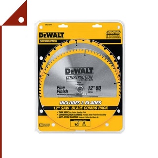 DEWALT : DWTDW3128P5* ใบเลื่อย Miter Saw Blade, 12-Inch, 2pk