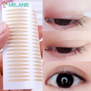 120 Psc Pack Fashion Olive-shaped Lace Transparent Eyelid Sticker / Breathable Double Eyelid Lift Strips Tape