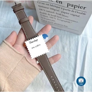 สายนาฬิกา Watch 11 10 9 7 6 se 8 ultra ใหม่บางสายหนัง ปรับง่าย ขนาด 38/40/41/42/44/45/46/49มม strap สำหรับ PU