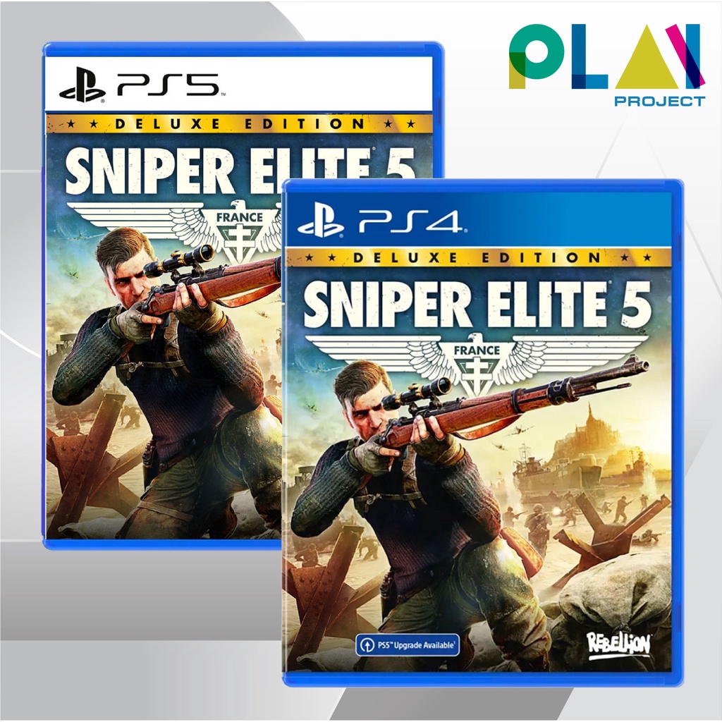 [PS5] [PS4] [มือ1] Sniper Elite 5 Deluxe Edition [PlayStation5] [เกมps5] [PlayStation4] [เกมPS5] [เกมPS4]