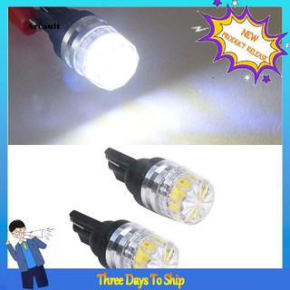 AREหลอดไฟท้ายรถยนต์สีขาว T10 T15 5050-SMD LED 2 ชิ้น