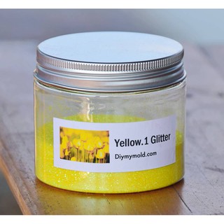 กริตเตอร์แต่งสบู่ Yellow.1 Glitter