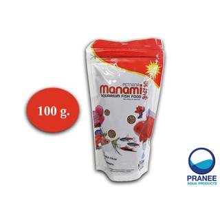 Pet Nana Manami Aquarium Fish Food 100g. อาหารสำหรับปลาสวยงามทุกสายพันธุ์