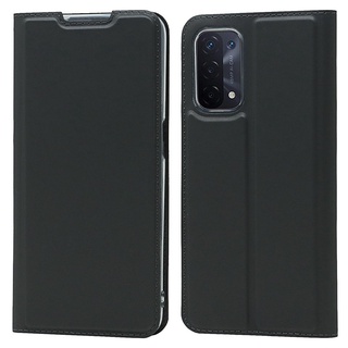 Luxury Magnetic Business Flip Cover Oppo A74 5G PU Leather Book Case OPPO A54 / A93 5G Card Holder Stand Wallet Casing