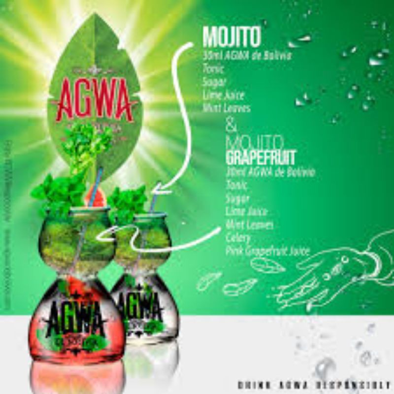 AGWA DE BOLIVIA Shot Glass AGWA