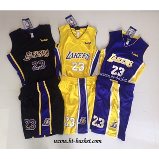 ชุดบาส NBA  ทีม Lakers Lebron James No.23 พร้อมส่ง🏀